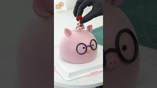 PIGGY CAKE vuongtroncake cakefun  Cake Fun [upl. by Anoj]