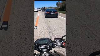 Biker 🏍️ Lane Filtering with Cool Drivers 🙏🏾✌🏾 [upl. by Labaw465]