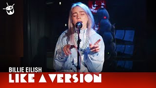 Billie Eilish  bellyache live for Like A Version [upl. by Inafets]