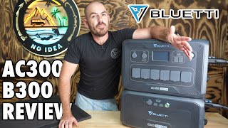 Bluetti Home Battery Backup AC300 amp B300 Unboxing amp Review [upl. by Ahsienad725]