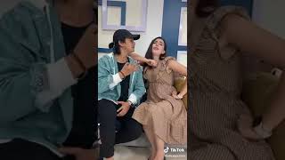 मकै पिस्ने ढुंगे जातो धानै कुट्ने ढिकि Aliza Gautam and Paul Saha Tiktok [upl. by Laval]