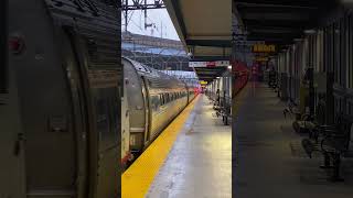 Amtrak  Northeast Regional Train No 150 Arriving at Bridgeport [upl. by Lubet]