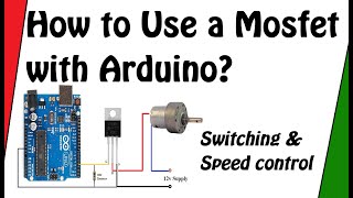 How to control Mosfet with Arduino using PWM [upl. by Levey590]