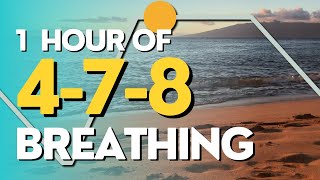 1 Hour of 478 Breathing for Anxiety Relief [upl. by Augustin]