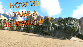 How to Tame TLC Deinosuchus  ARKSurvival Evolved GERENG [upl. by Mercy]