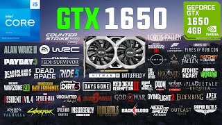 GTX 1650 Test in 60 Games in 2023 [upl. by Ayotan]