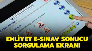 Ehliyet Sınavı Sonuçlarına Nereden ve Nasıl Bakılır [upl. by Relluf]