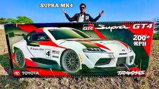 RC Traxxas Toyota Supra MK4 Car Unboxing amp Testing  Chatpat toy TV [upl. by Eldnik546]