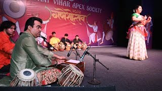 Students of Ankana Academy of Dance and Music performing in Ganeshotsav 2024 [upl. by Netsirhk]