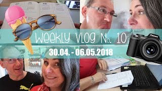 Weekly Vlog 10  Es gibt viel zu tun  Mein Notizbuchsystem  Was gibts bei HelloFresh [upl. by Nations]