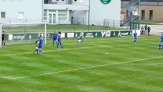 07042018 National 3 ASSE 2  Thiers 1 But de Makhtar Gueye [upl. by Lyndon326]