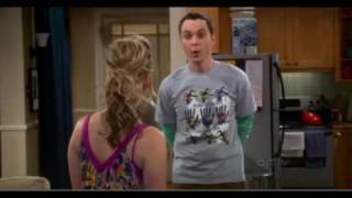 The Big Bang Theory  Amy and Raj playing Ping Pong S08E19 HD [upl. by Riplex]