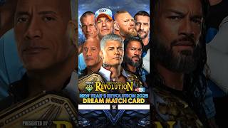 WWE New Years Revolution 2025  Dream Card Bevelock Shorts NewYearsRevolution WWENewYear [upl. by Sirromal307]