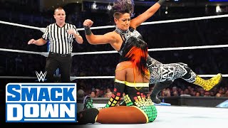 WWE Smackdown Bayley Vs Naomi Full Match [upl. by Dorene]