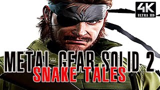 METAL GEAR SOLID 2 SUBSTANCE SNAKE TALES PS2 FULL GAME  BEST ENDINGS【4K60ᶠᵖˢ】 [upl. by Terzas]