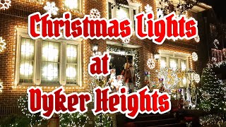 Christmas Lights at Dyker Heights [upl. by Yarased219]