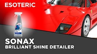 SONAX Brilliant Shine Detailer Review  ESOTERIC Car Care [upl. by Olsen]