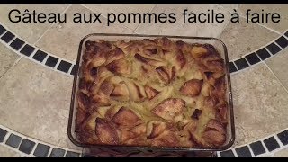 Gâteau aux pommes facile à faire [upl. by Cleon312]