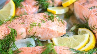 Perfect Poached Salmon Recipe [upl. by Ynohtnaleahcim68]