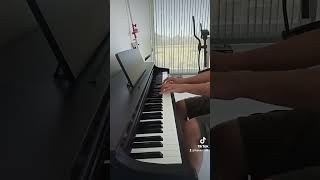 Amorfoda by Badbunny  Piano Cover🎵BadBunnyPR badbunnymusicpianotiktokyoutubeshortsforyou [upl. by Esilana623]