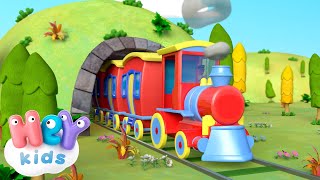 Le petit train 🚂  Chansons pour Enfants  HeyKids en Français [upl. by Cecilia659]