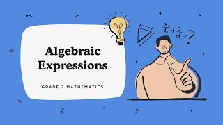 Quick Revision Algebraic Expressions [upl. by Senga]