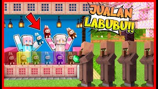 ATUN amp MOMON BUKA TOKO LABUBU DI MINECRAFT DAN LAKU KERAS  Feat sapipurba Minecraft [upl. by Lontson]