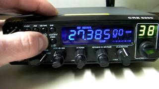 CRE 8900 10 Meter AM FM SSB Ham CB Radio  Overview [upl. by Ahsienek]