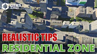 How to Build a REALISTIC Residential Zone in Cities Skylines 2  Realistic City Tips [upl. by Kauppi149]