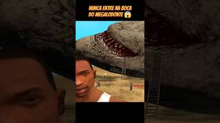 NUNCA ENTRE NA BOCA DO MEGALODONTE 😱 shorts games gtasanandreas [upl. by Dawson736]