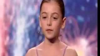 Lil Susan Boyle  On Britains Got Talent 2009 Hollie Steel I Could Have Danced All Night [upl. by Annawoj]