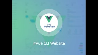 8 Create project using Vue CLI UI Website tool  Vue Framework 20 Tutorials [upl. by Nireil713]