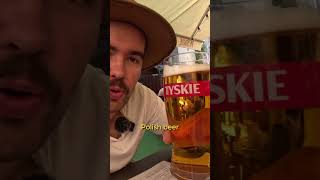 Trying out Polish food 🇵🇱 Berlin to Szczecin First Impression of Poland travel poland vlog [upl. by Telracs754]