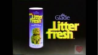 Glade Litter Fresh  Television Commercial  1987 [upl. by Ettenawtna788]