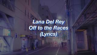 LANA DEL REY  OFF TO THE RACES OFFICIAL MUSIC VIDEO [upl. by Imojean]