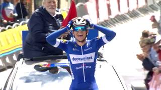 Baloise Belgium Tour stage 2  race highlights Indrukwekkende Evenepoel pakt zege [upl. by Ellebasi]