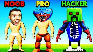 NOOB vs PRO vs HACKER MONSTER MERGE [upl. by Zerk499]