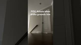 AdonisDrake funny memes comedy jokes kendricklamar drake fyp [upl. by Rinna141]