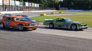 Last 8 laps of Street Stock Feature Painesville Speedway Sept 15th 2024 [upl. by Llertnod]