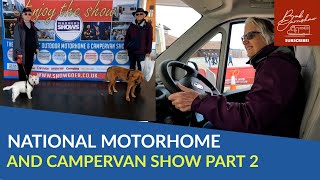 National Motorhome And Campervan Show 2022 Part 2 [upl. by Inaej]