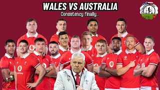 Consistency is Key  Wales vs Australia official team announcement [upl. by Aeikan]