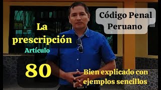 Artículo 47 Cómputo de la detenciónBien explicadoCódigo Penal Peruano [upl. by Oruhtra]