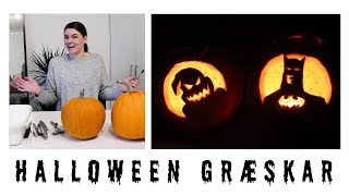 JEG LAVER HALLOWEEN GRÆSKAR 🎃 [upl. by Yeta]