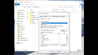 Windows 10 file and folder permissions [upl. by Pol]