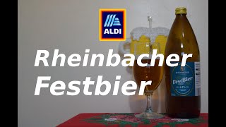 Aldi Rheinbacher Festbier [upl. by Ormand]