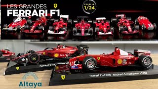 LES GRANDES FERRARI F1 124 ALTAYA SpotTVAltaya [upl. by Mayce]