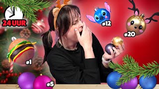 24 KERSTBALLEN SCHILDEREN in 24 UUR  Challenge [upl. by Leffen631]