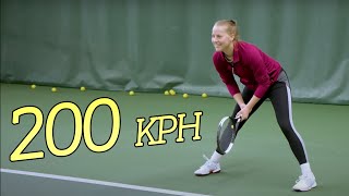 Return a Professional Tennis Serve Win 1000 [upl. by Libbna]