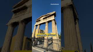 GRECIA Qué visitar en ATENAS además de la Acrópolis parte 1 Biblioteca de ADRIANO y ÁGORA Romana [upl. by Pardoes48]