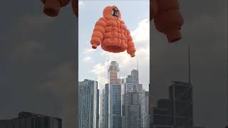 Superdry Jackets London Skyline VFX Promo vfx fashionfilm [upl. by Ahse]